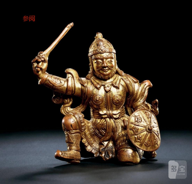 15世纪 增长天王像 - 图4
